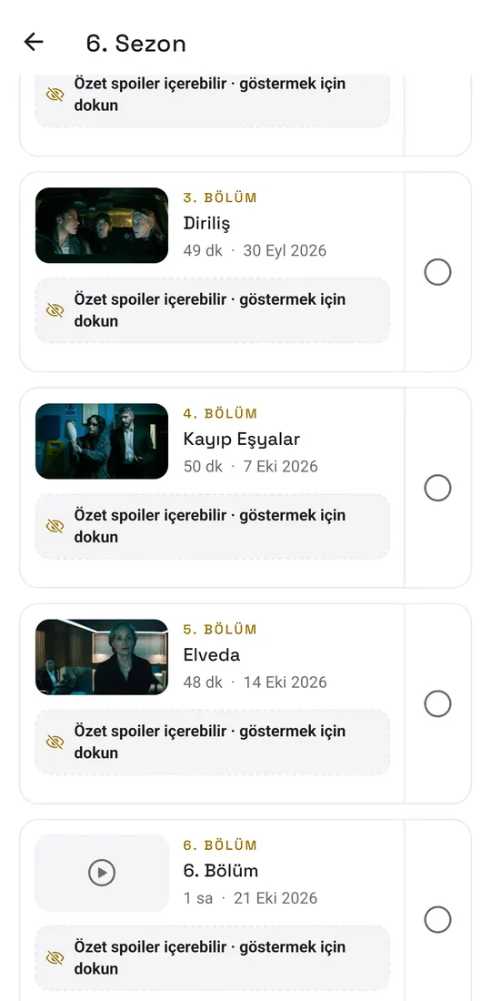 Spoiler koruması